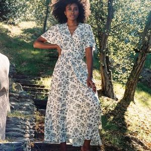 Christy Dawn Lottie Dress Navy Vine